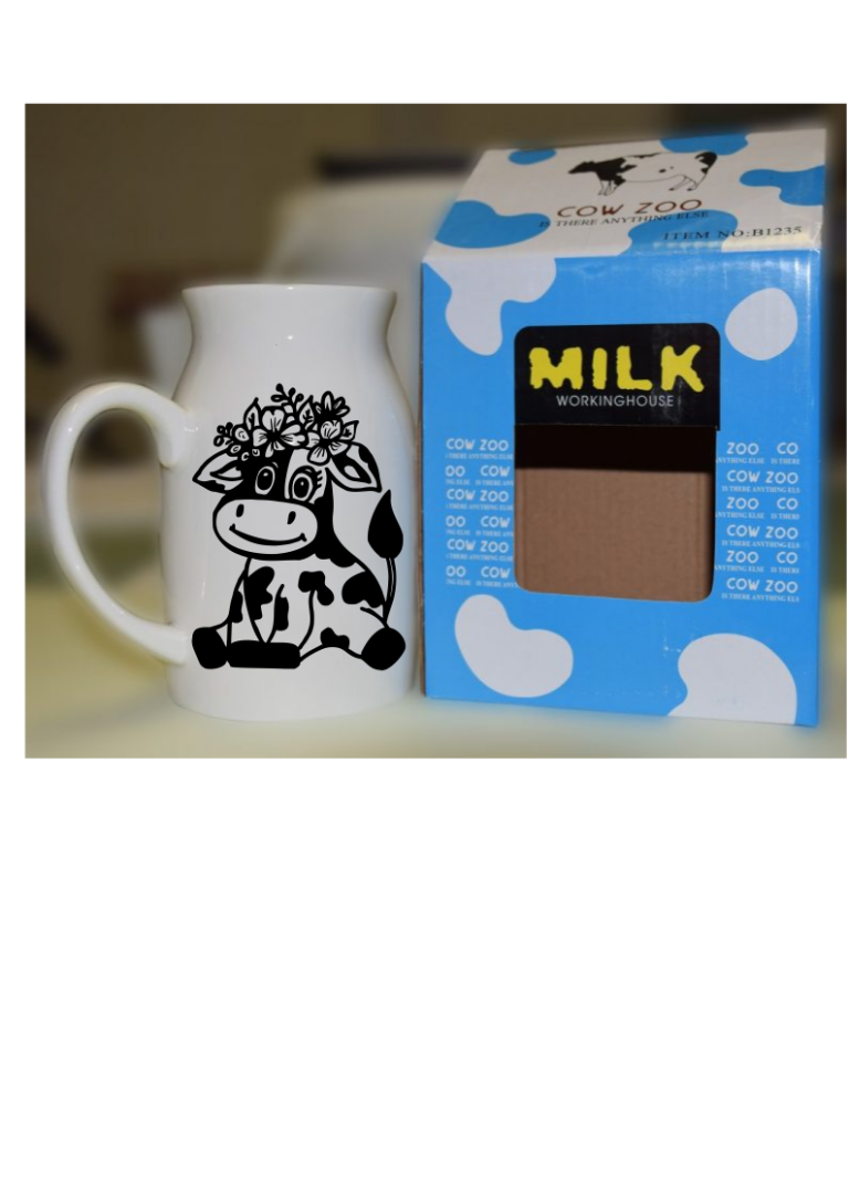 LONČEK ZA MLEKO - Cow