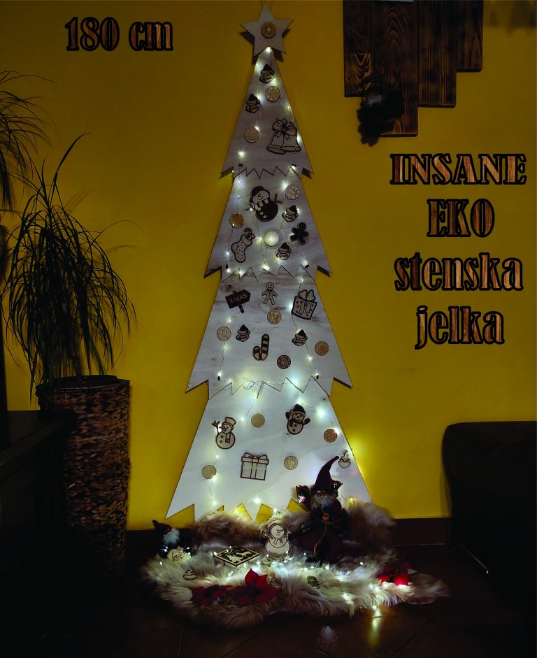 INSANE EKO - STENSKA MODULARNA JELKA