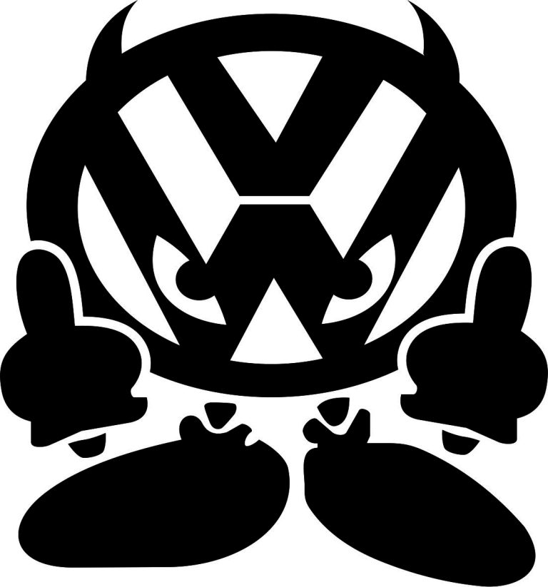AVTO NALEPKA - VW DEVIL