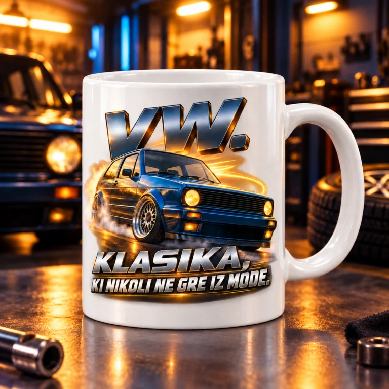 Keramična skodelica 11 oz »VW klasika«