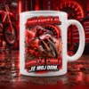 Enduro skodelica Honda »Rdeča cona je moj dom« – ilustrativni prikaz motiva