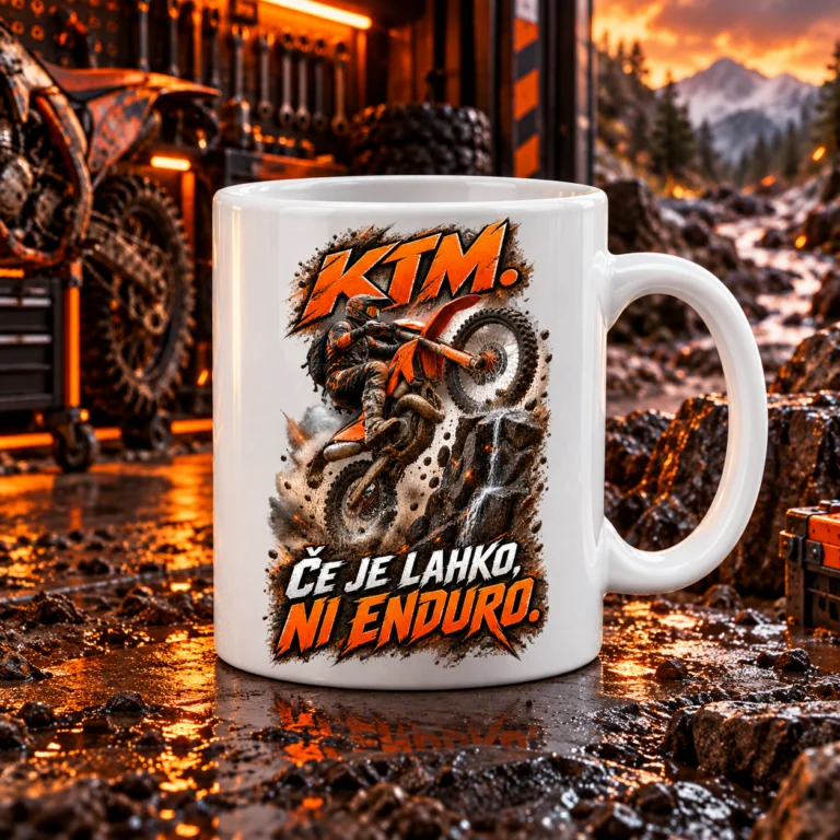 Enduro skodelica KTM »Če je lahko, ni enduro«