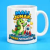 Otroška keramična skodelica »Mali junak« – ilustrativni prikaz motiva